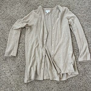 J.Jill Linen Cardigan